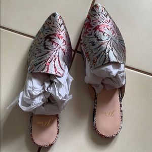 J.Crew Marina Slide in Jacquard